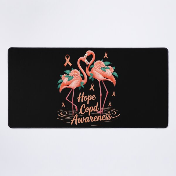 Item preview, Flamingo COPD Awareness designed and sold by DeadlockCrew.