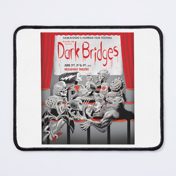 Item preview, Dark Bridges Film Festival 2023 designed and sold by SHEARSLACROIX.