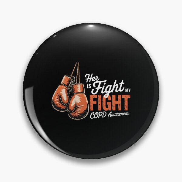 Item preview, Her Fight Is My Fight - COPD Awareness Month designed and sold by DeadlockCrew.