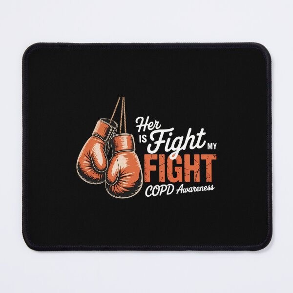 Item preview, Her Fight Is My Fight - COPD Awareness Month designed and sold by DeadlockCrew.