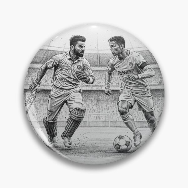 Item preview, Virat Kohli and Cristiano Ronaldo designed and sold by A&V Artist.