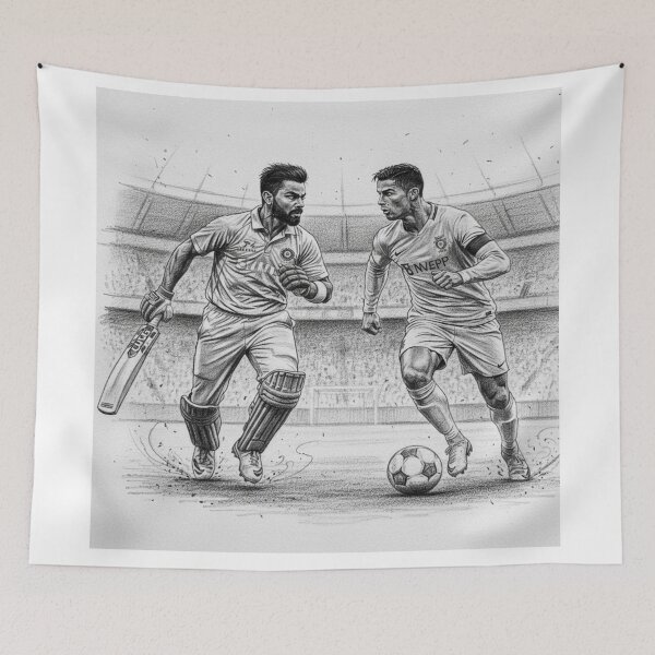 Item preview, Virat Kohli and Cristiano Ronaldo designed and sold by A&V Artist.