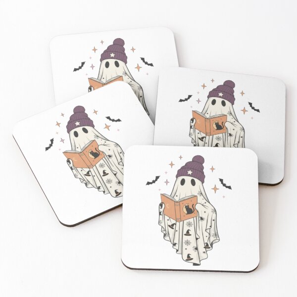 Item preview, Modern Ghost Reading a Book, Bookworm Ghost designed and sold by Catzelle.