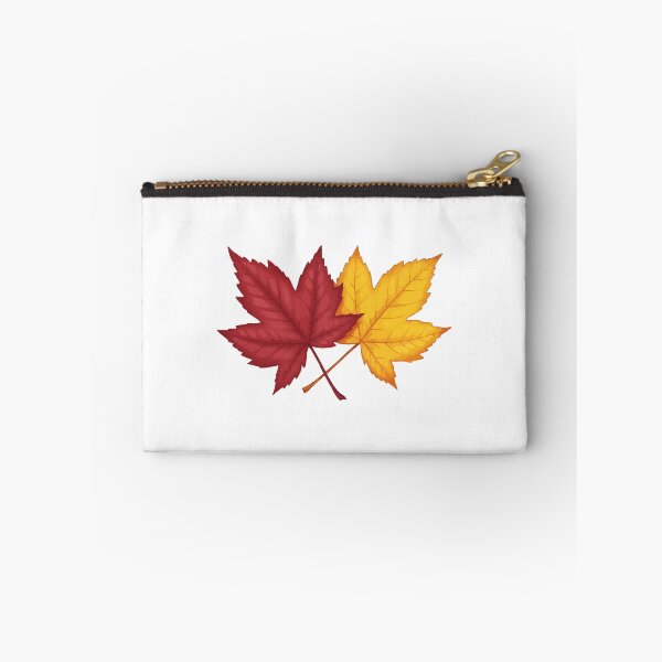 Item preview, Cozy autumn red & yellow leaf design designed and sold by designsoftinaa.