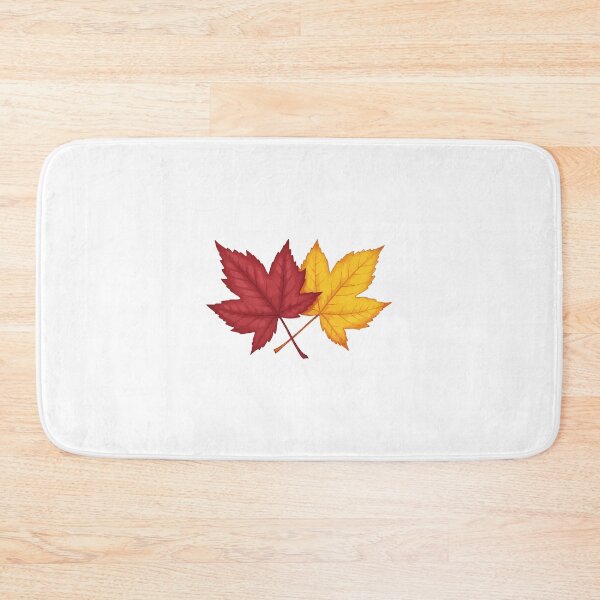 Item preview, Cozy autumn red & yellow leaf design designed and sold by designsoftinaa.