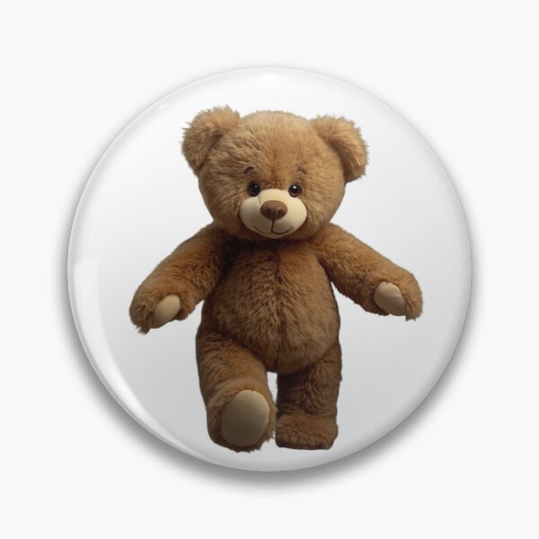 Item preview, Fluffy Brown Teddy Bear Walking Away designed and sold by PixelVibe782.