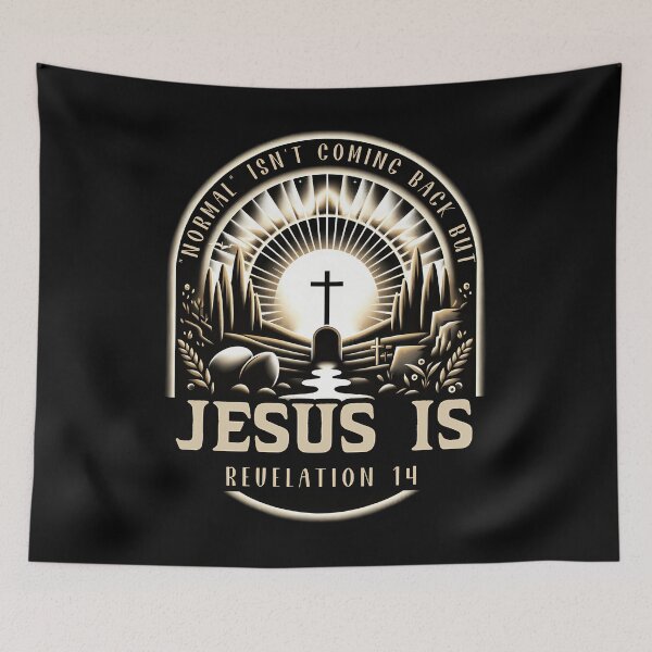 Item preview, Normal Isn'T Coming Back Jesus Is Christian Easter designed and sold by ValHunt93.