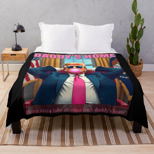 Item preview, Trump 2024 Take America Back Daddy's Home Pink Bubble Gum designed and sold by slilyl1.