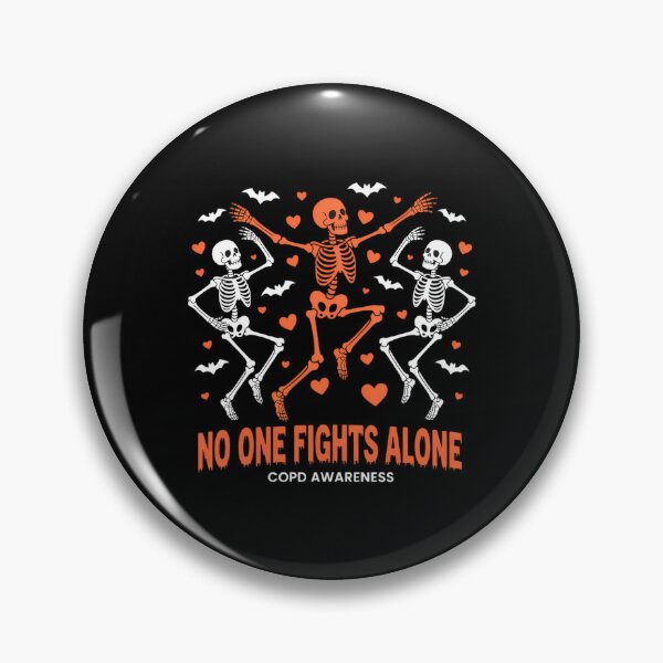 Item preview, No One Fight Alone COPD Awareness designed and sold by DeadlockCrew.