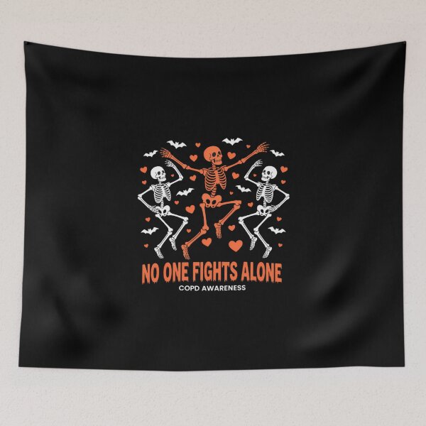 Item preview, No One Fight Alone COPD Awareness designed and sold by DeadlockCrew.
