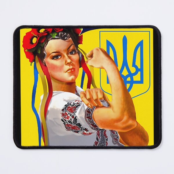 Item preview, We Can Do It Slava Ukraini Roksolana designed and sold by ValHunt93.