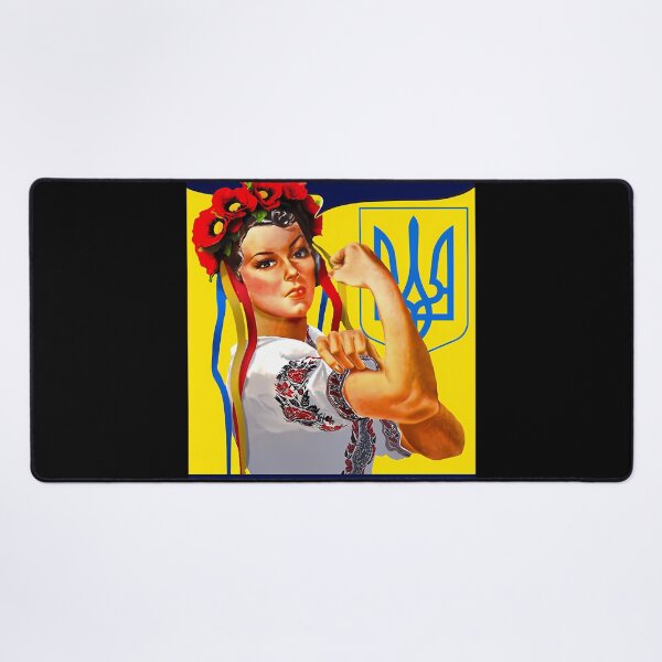 Item preview, We Can Do It Slava Ukraini Roksolana designed and sold by ValHunt93.