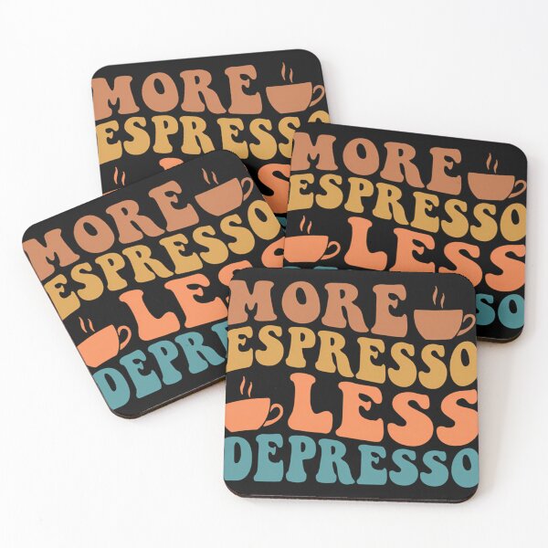 Artikelvorschau, Mehr Espresso, weniger Depresso entworfen und verkauft von ValHunt93.