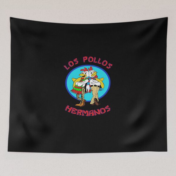 Item preview, Breaking Bad Los Pollos Hermanos Back To Back Portrait Logo designed and sold by LeslieBCollette.