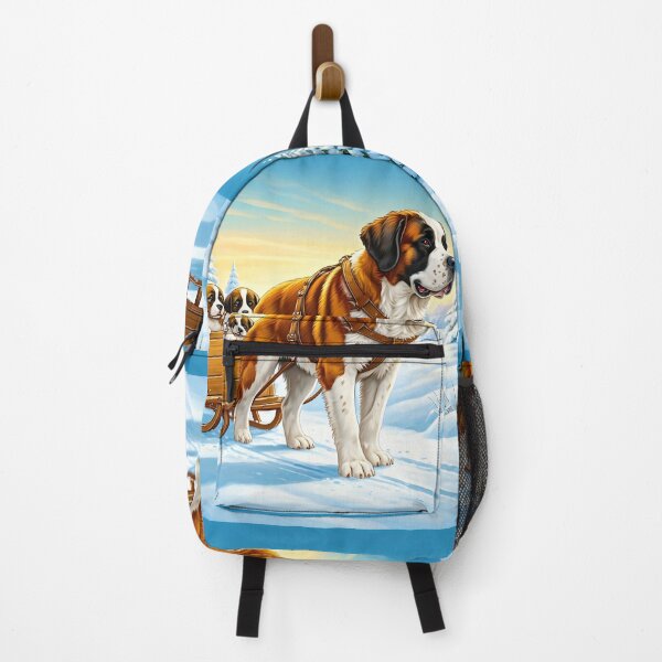 Item preview, Motherhood of the St. Bernard designed and sold by PawPrintedArt.