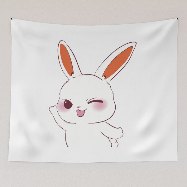 Item preview, Winking Bunny designed and sold by MellowMayStudio.