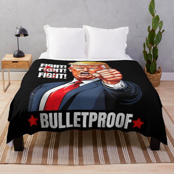 Item preview, Trump Shot Bulletproof Bloody Ear Bleeding Butler Pa Trump designed and sold by mariannilda70.