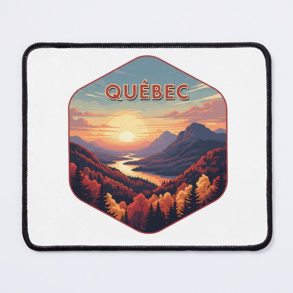 Item preview, Quebec City Canada Vintage Travel Art Emblem designed and sold by LittleArij.