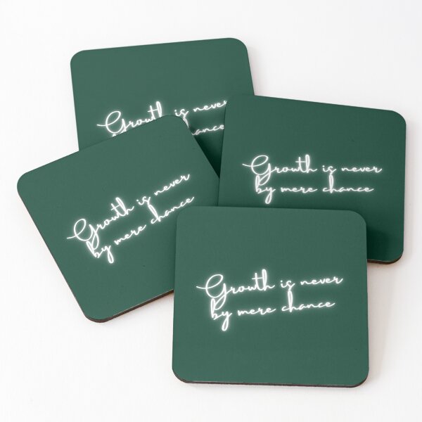 Item preview, Growth is Never by Mere Chance: Cultivating Intentional Growth designed and sold by UrvashiStudio.