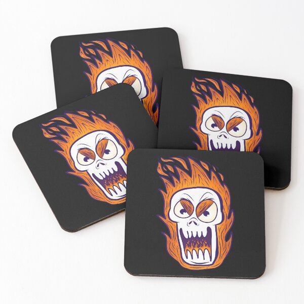 Item preview,  Skull On Fire For Halloween designed and sold by FlorentijnOem.