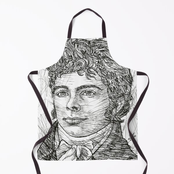 Item preview, FRIEDRICH SCHELLING ink portrait .2 designed and sold by lautir.