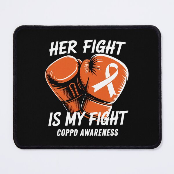 Item preview, Womens Her Fight Is My Fight - COPD Awareness Month designed and sold by DeadlockCrew.