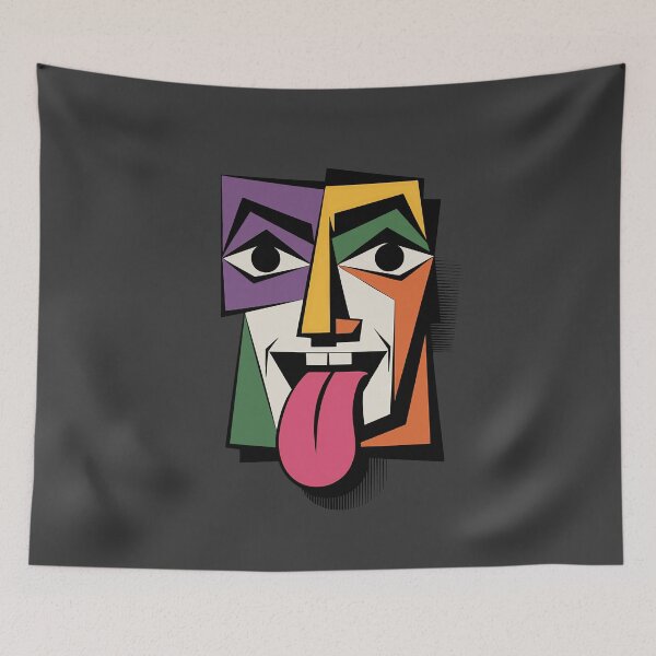 Item preview, Fragmented Expression of a Playful Mind designed and sold by 89BLACK.