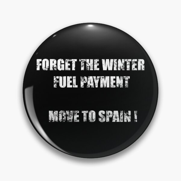Item preview, Cold Winter Move To Spain Tee Shirt Slogan designed and sold by KALEIDOSCOPE UK.