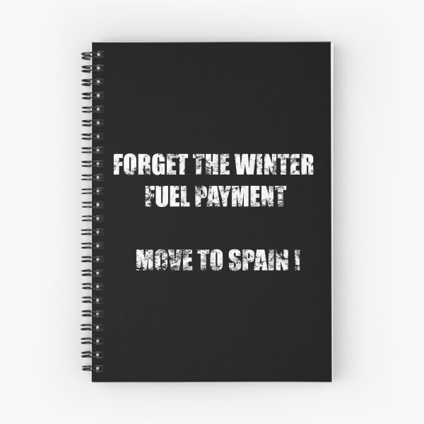 Item preview, Cold Winter Move To Spain Tee Shirt Slogan designed and sold by KALEIDOSCOPE UK.