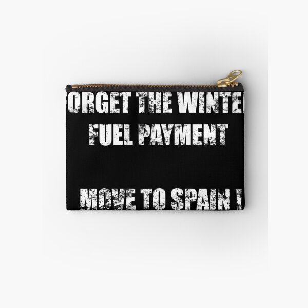 Item preview, Cold Winter Move To Spain Tee Shirt Slogan designed and sold by KALEIDOSCOPE UK.