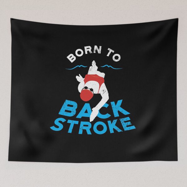 Item preview, Womens Born To Backstroke Swimming designed and sold by oberdoofus.
