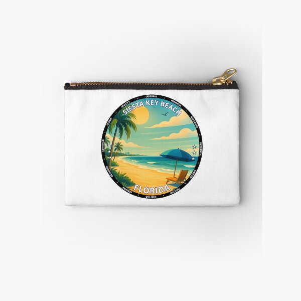 Item preview, Siesta Key Beach Florida Sunset - Tropical Coastal Travel Poster USA designed and sold by inkNext.