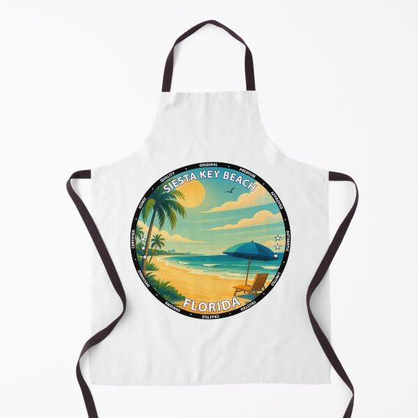 Item preview, Siesta Key Beach Florida Sunset - Tropical Coastal Travel Poster USA designed and sold by inkNext.