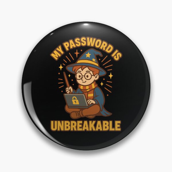Item preview, My Password Is Unbreakable – Harry Potter Parody Design designed and sold by WittyLabs.