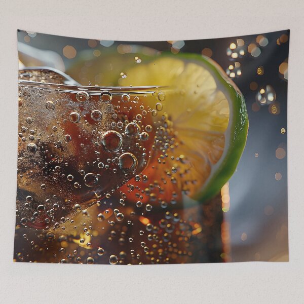 Item preview, Un vaso de cola burbujeante recién servido. designed and sold by CheerForGoods.
