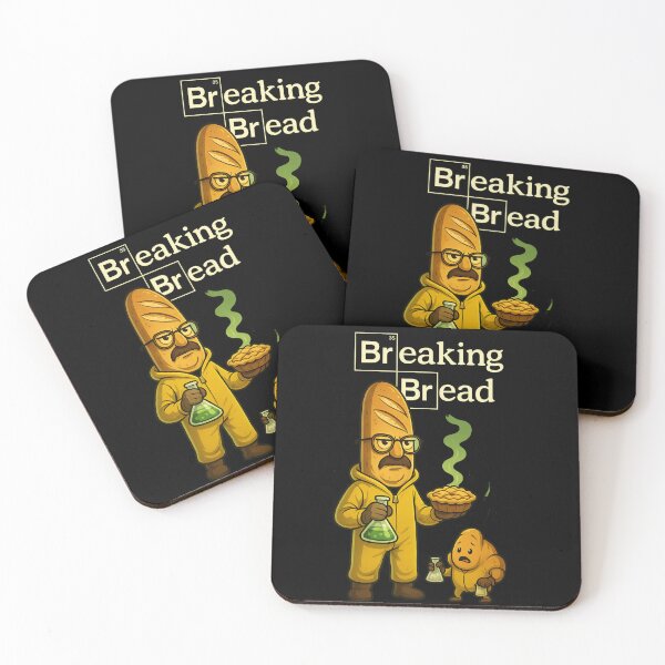 Item preview, Breaking Bread – Breaking Bad Parody Design designed and sold by WittyLabs.