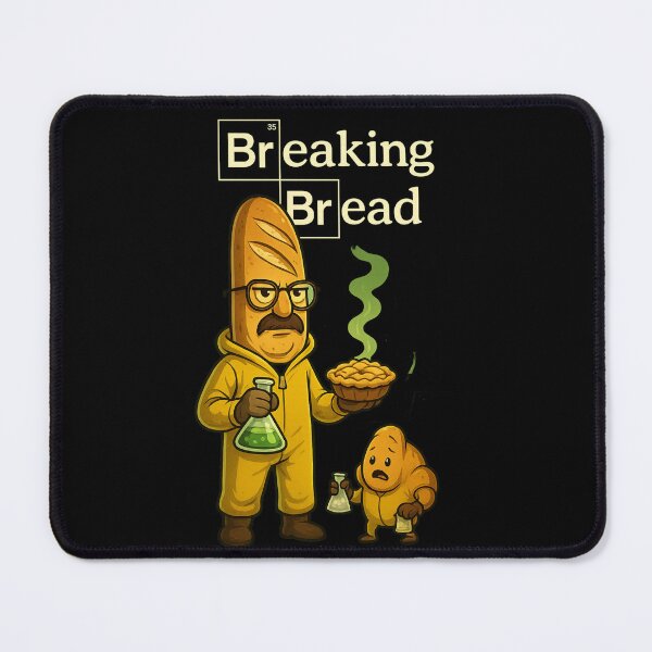 Item preview, Breaking Bread – Breaking Bad Parody Design designed and sold by WittyLabs.