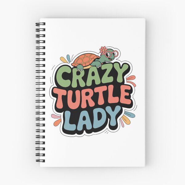 Item preview, Crazy Turtle Lady designed and sold by graphic-genie.