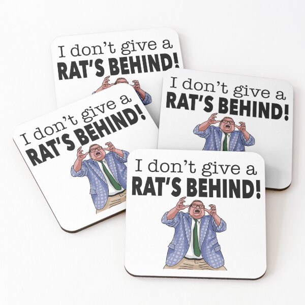 Item preview, I Don’t Give A Rat’s Behind!- Matt Foley (Raised Hands) designed and sold by km83.