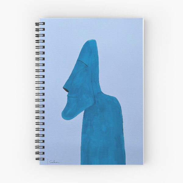 Item preview, Turquoise blue Moai designed and sold by Tyfrad.