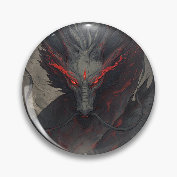 Item preview, Mysterious Japanese Monster designed and sold by bapupa.