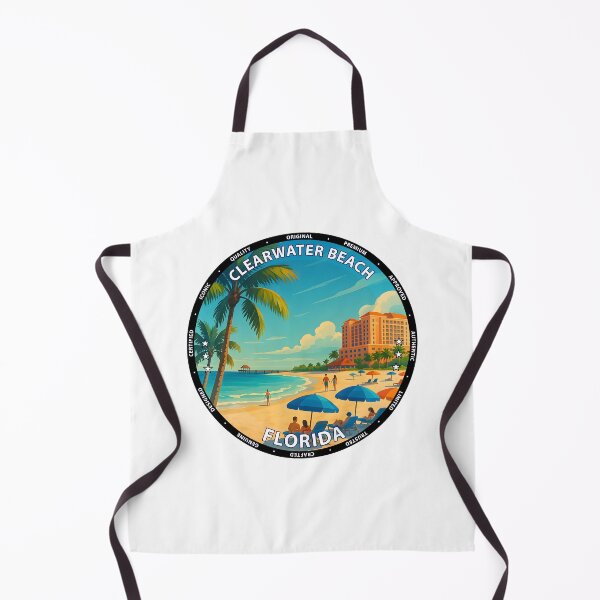 Item preview, Clearwater Beach Florida Sunset - Tropical Travel Poster USA designed and sold by inkNext.