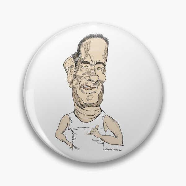 Artikelvorschau, Tom Hanks-Karikatur entworfen und verkauft von GABRICOMICS.