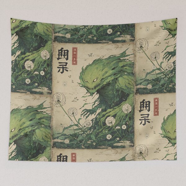Item preview, Mythical Japanese Monster designed and sold by bapupa.