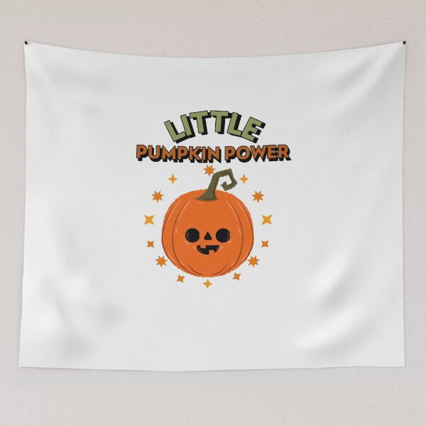 Item preview, Little Pumpkin Power — Cute Halloween Pumpkin designed and sold by Hintotees.