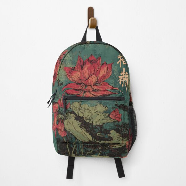 Item preview, Peaceful Japanese Lotus Art designed and sold by bapupa.