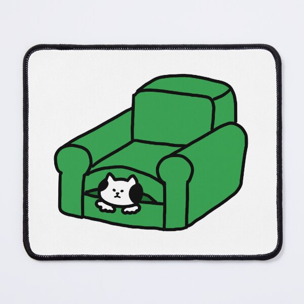 Item preview, a Cat in the sofa designed and sold by superbaechoo.