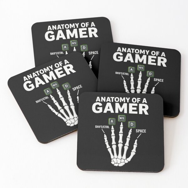 Item preview, Anatomy of a Gamer designed and sold by patternprint1.