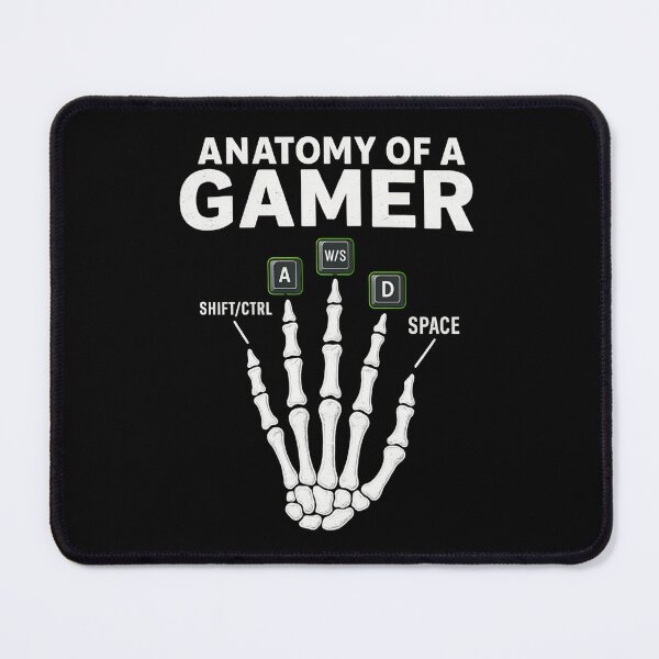 Item preview, Anatomy of a Gamer designed and sold by patternprint1.