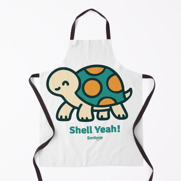 Item preview, Shell Yeah! – Funny Cute Turtle Design designed and sold by Smiloop Kivivi.